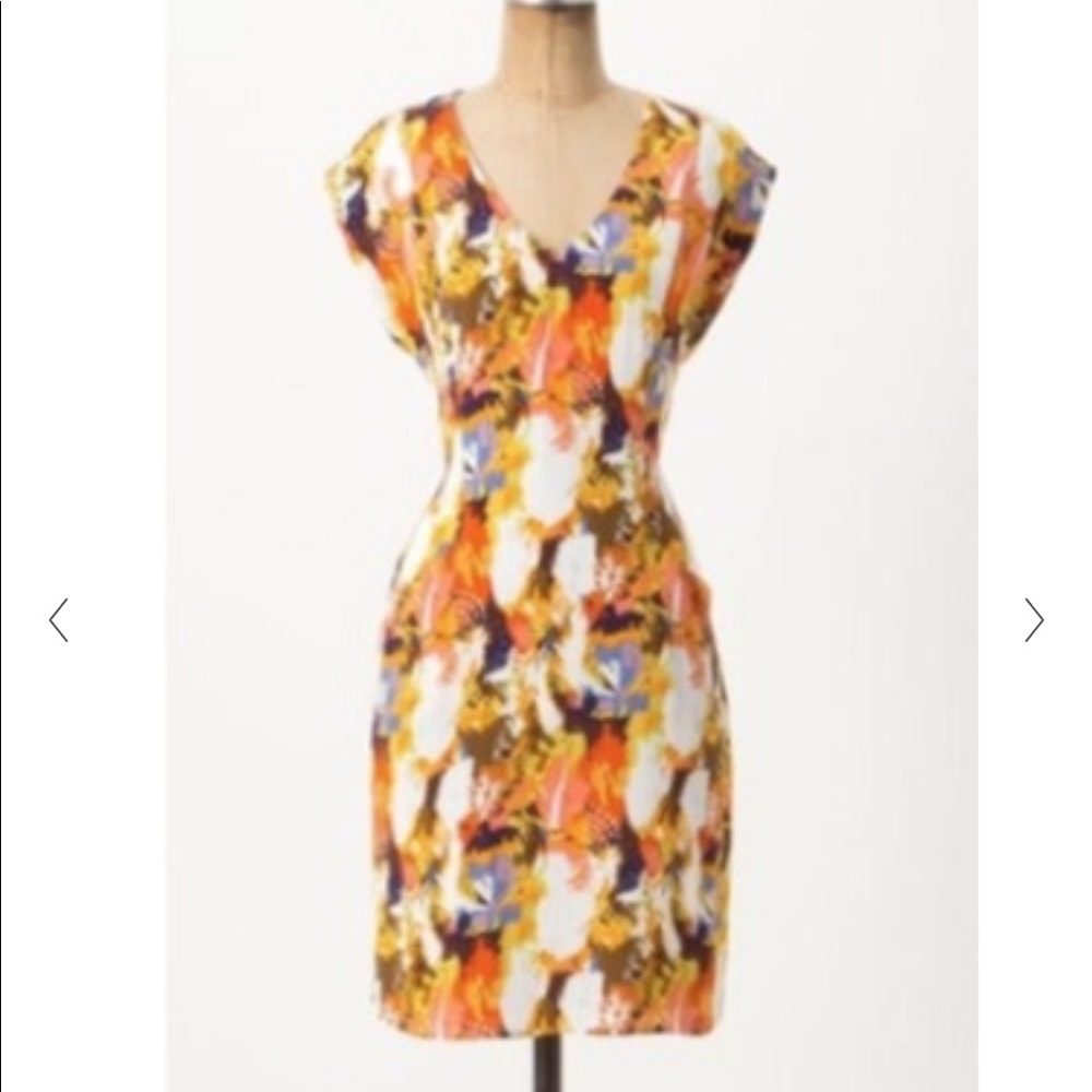 Anthropologie Maple Era Plumes Dress - Size 2